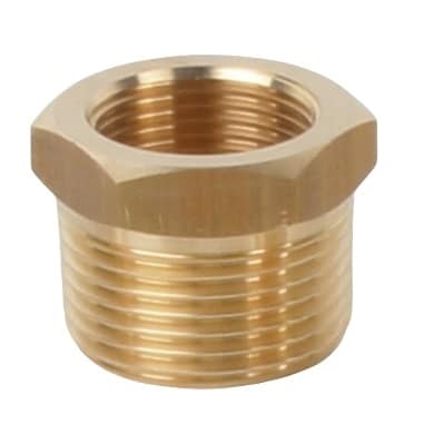 Messing Reduziernippel